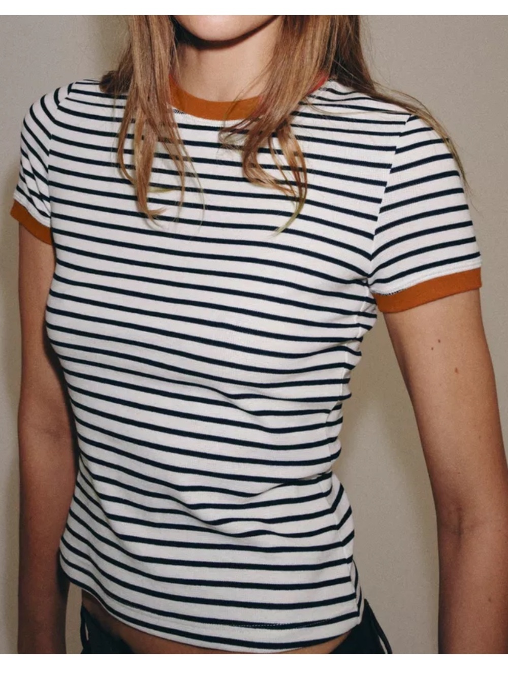 Zara short sleeve striped shirt *like new*